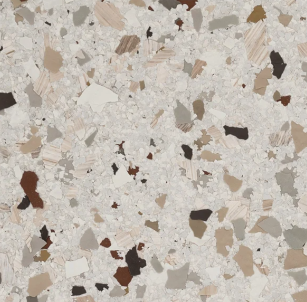 Cascade epoxy flake color sample