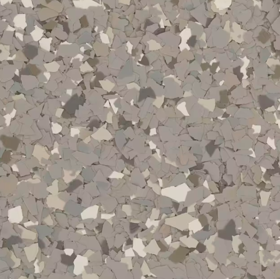 Oasis epoxy flake color sample