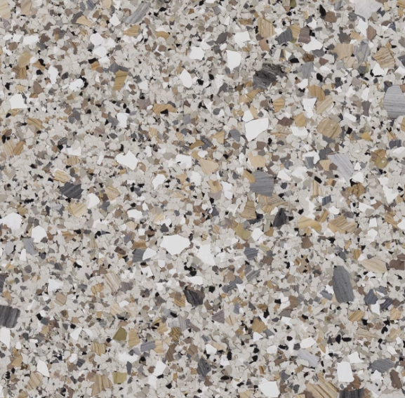 Quartzite partial flake color sample