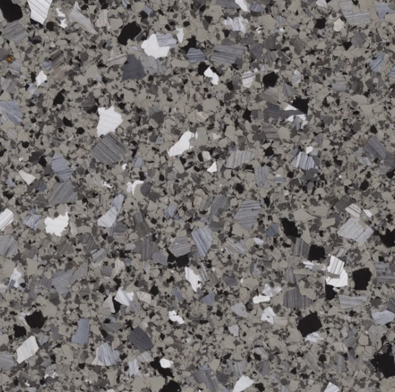 Slate partial flake color sample