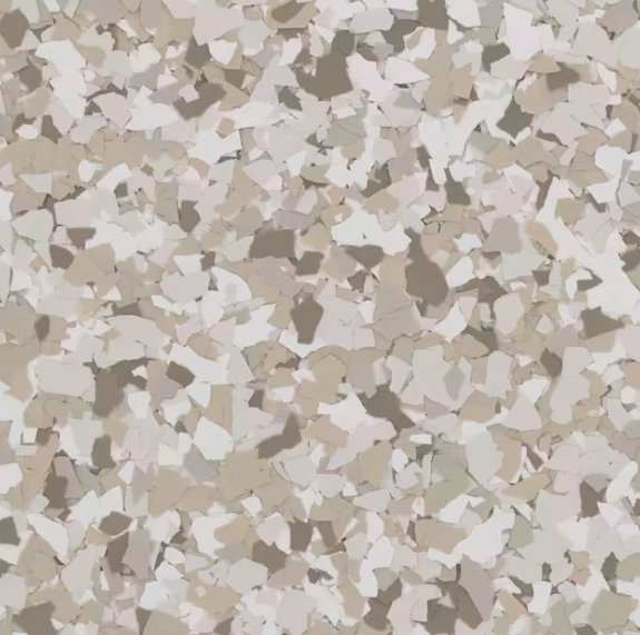 Trailmix epoxy flake color sample